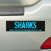 Shark Bumper v1 Bumpersticker (Op auto)