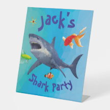 Shark Children Party-voetstuk