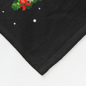 Shark Christmas Tree Ornament Funny Shark Lovers X Fleece Deken (Hoek)