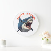 Shark Clock Grote Klok (Huis)