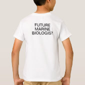 Shark Conservation No Sharks No Zee T-shirt (Achterkant)