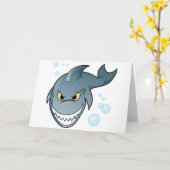 Shark Design Kaart (Gele Bloem)