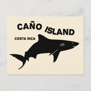 Shark Diving Caño Island - Costa Rica Briefkaart