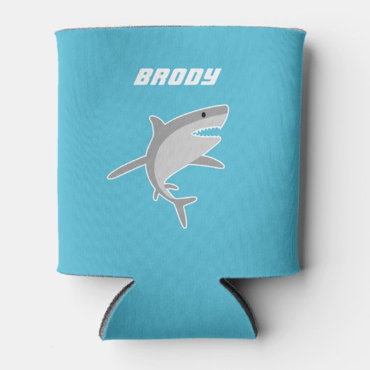 Shark Drink Coolie Blikjeskoeler (Voorkant)