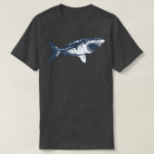 Shark Face Great White Shark Pullover (Design devant)