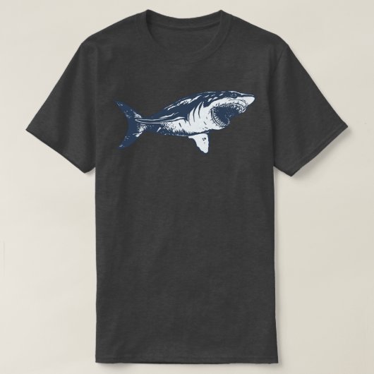 Shark Face Great White Shark Pullover (Design devant)