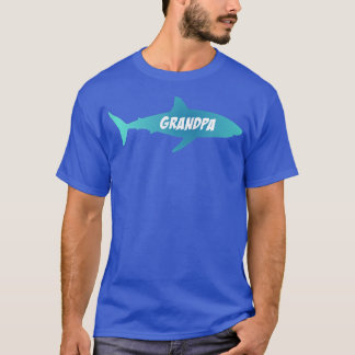 Shark Family sGrandpa Shark T-shirt