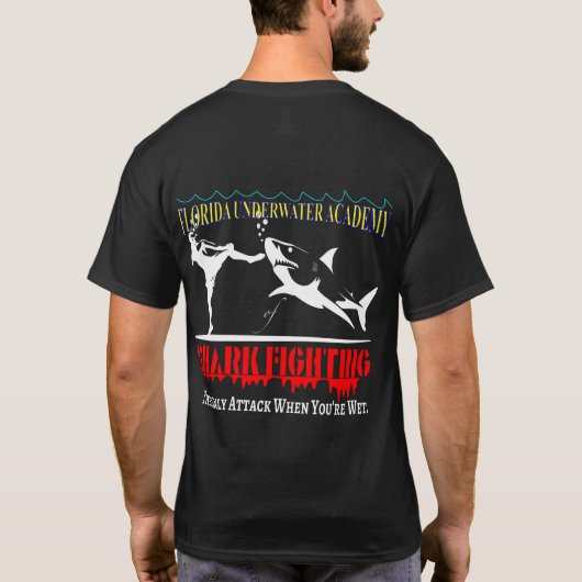 Shark Fighter T-shirt (Achterkant)