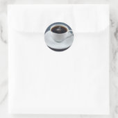 Shark Fin Coffee Sticker (Tas)