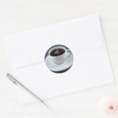 Shark Fin Coffee Sticker (Envelop)