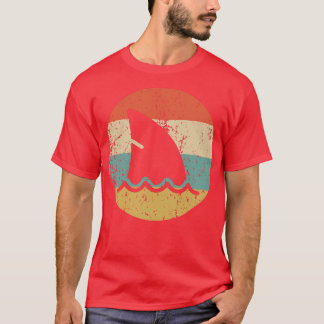 Shark Fin Retro Style Shark Pullover 