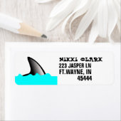 Shark fin Return Address Label (Insitu)