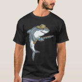 Shark Fisher Harpoen Vist T-shirt (Voorkant)