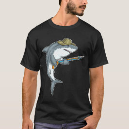 Shark Fisher Harpoen Vist T-shirt