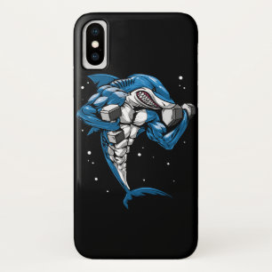 Shark Fitness Gewichtstilling iPhone X Hoesje