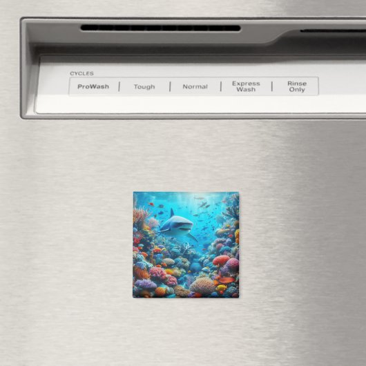 Shark Fridge Magnet (In Situ (Lave-vaisselle))