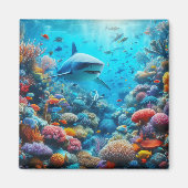 Shark Fridge Magnet (Devant)