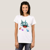 Shark Fun Dames Tanktop (Voorkant volledig)