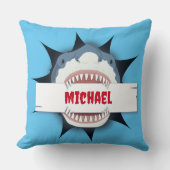 Shark Funny Personalized Kussen (Voorkant)