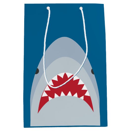 Shark Gift Bag Medium Cadeauzakje (Voorkant)