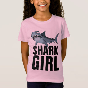 SHARK GIRL KINDER T-SHIRTS