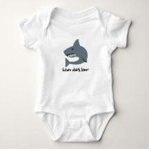 Shark Graphic Baby One-Piece