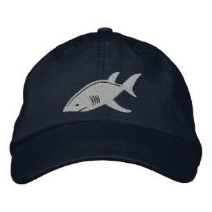 Shark Great White Geborduurde Pet