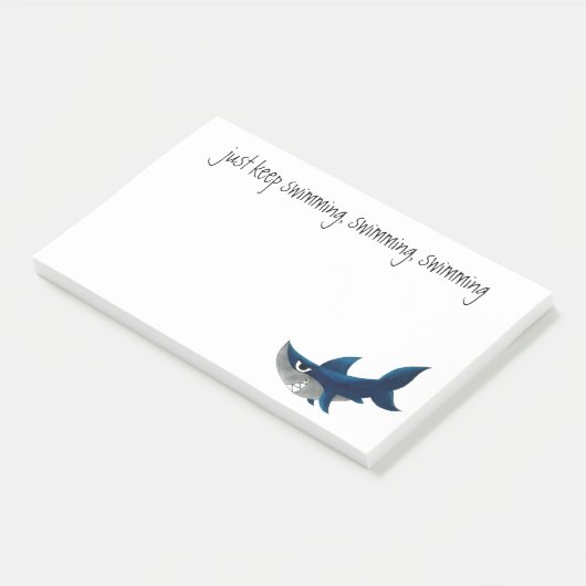 Shark "Hai" v2 Post-it® Notes (Schuin)