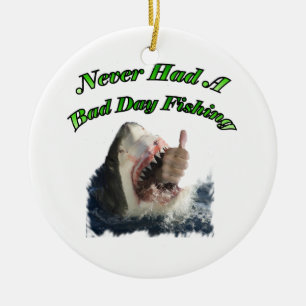 Shark hand keramisch ornament