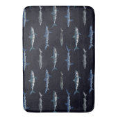 Shark Invasion Pattern Badmat (Voorkant Verticaal)