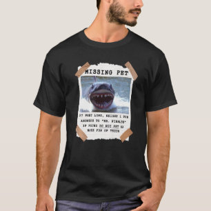 Shark Joke Sharks Pet Kinder Mannen Vrouwen T-shirt