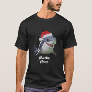 Shark Kerstmis T-shirt