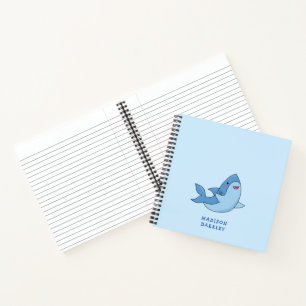 Shark Kind Cute Kawaii Notitieboek