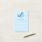 Shark Kind Cute Kawaii Post-it Notes (Op bureau)