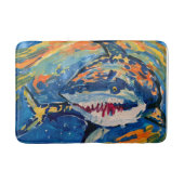 Shark "Kunst van kinderen" Badmat (Voorkant)
