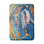 Shark "Kunst van kinderen" Badmat (Voorkant Verticaal)