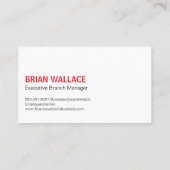 Shark Logo | kuststrand Visitekaartje (Achterkant)