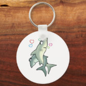 Shark Love Sleutelhanger (Voorkant)