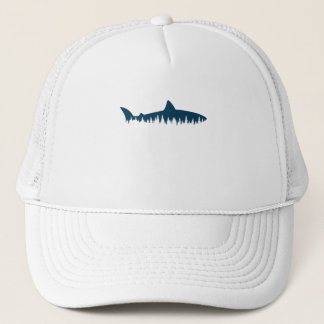 Shark Lover Great White Shark Shadow Trucker Pet