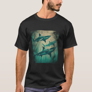  Shark Lover Week Cool Sharks Ocean Animal T-shirt