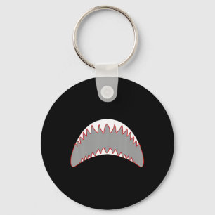 Shark Mouth Jaw Lazy Easy Kostuum voor Halloween P Sleutelhanger