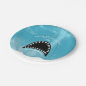 Shark Mouth Kids Verjaardagsfeestje Papier Bord (Gekanteld)