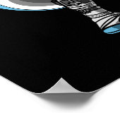 Shark Ninja Samurai Poster (Hoek)