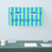 Shark Party Banner (Beurs)