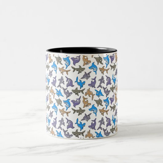 Shark Pattern mok (Center)