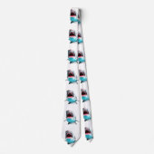 Shark Pattern Stropdas (Voorkant)