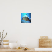 Shark Photo Print (Keuken)