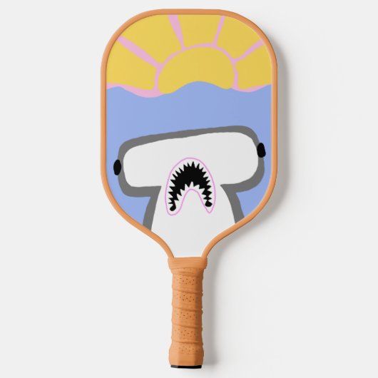 Shark Pickleball Paddle - Hammerhead (Achterkant)