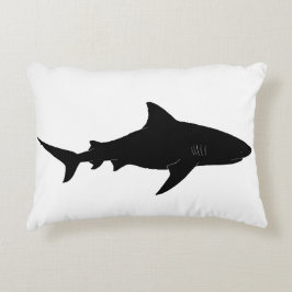 Shark Pillow Accent Kussen