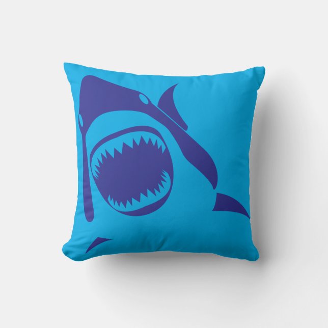 Shark Pillow Kussen (Voorkant)